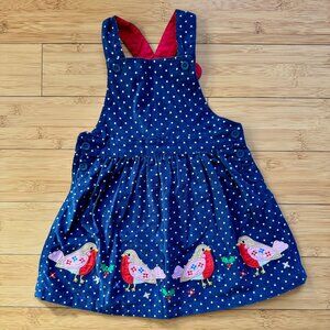 Jojo Maman Bebe Corduroy Robin (Holiday) Pinnie